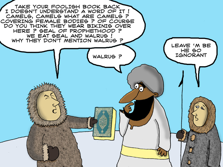 Image result for prophet mohammed cartoon